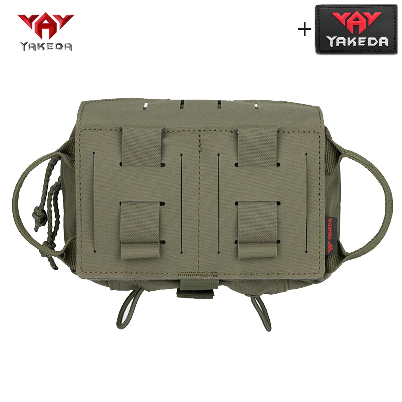 YAKEDA outdoor multifunctional fabric wear-resistant quick release storage bag MOLLE accessory bag external waist bag