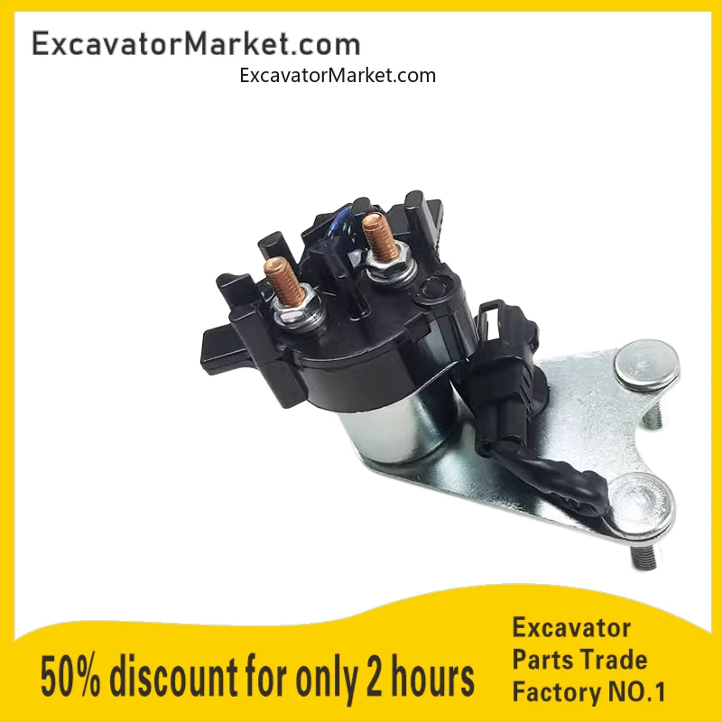 

Excavator Parts Excavator Kobelco sk200/250/260/330/350-8 J05/J08 Engine Starting Motor Relay