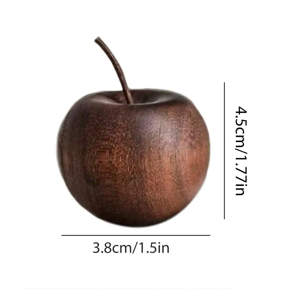 1PCS Of Wooden Apple Shaped Essential Oil Diffuser Fragrance Diffuser Suitable For Home Bathroom Car Decoration