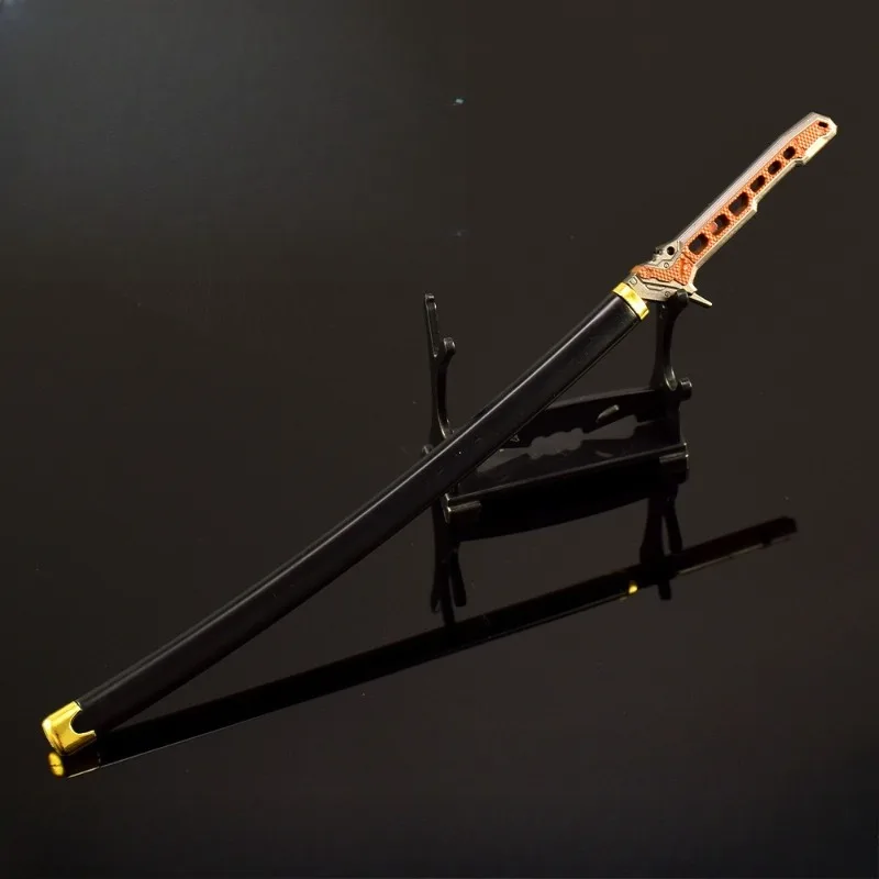 26 cm Breakout Oneindige 2077 Cyber Thermische Katana Samenwerking Spel Perifere Metalen Model Collecties Verjaardag Speelgoed voor Jongen