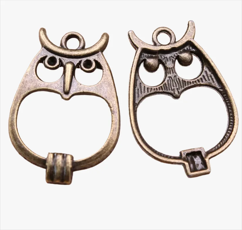 

10pcs 34*24mm Lovely & cute animal pendants for handmade accessories Zinc alloy metal HW3709