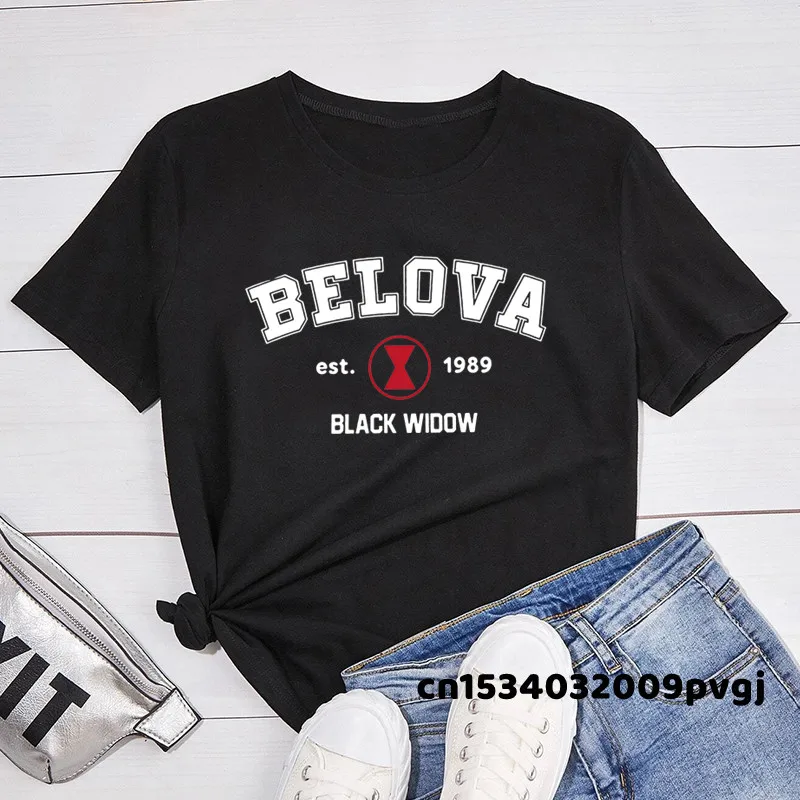 Belova Romanoff 1984 Women\'s Sweatshirt Black Widow 2021 Graphic Hoodie Marvels Streetwear Autumn Oversize Aesthetic Clothes