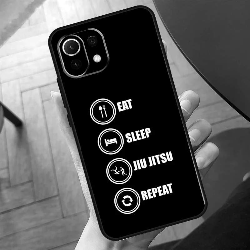 Judo BJJ Jiu Jitsu Funda For POCO F6 X6 Pro X5 X3 F3 F5 M6 M5s Xiaomi 14 Ultra 12 13 Lite 11T 12T 13T Pro Case image 2