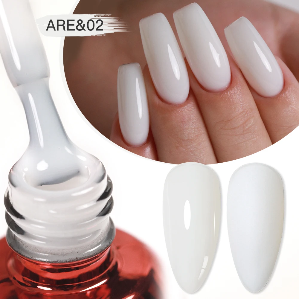 

Гель-лак для ногтей молочно-белый, 15 мл