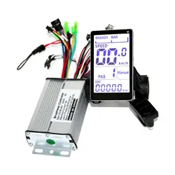 Greentime 36V 48V 350W Brushless DC Motor Controller Ebike Controller +M5 LCD Display One Set