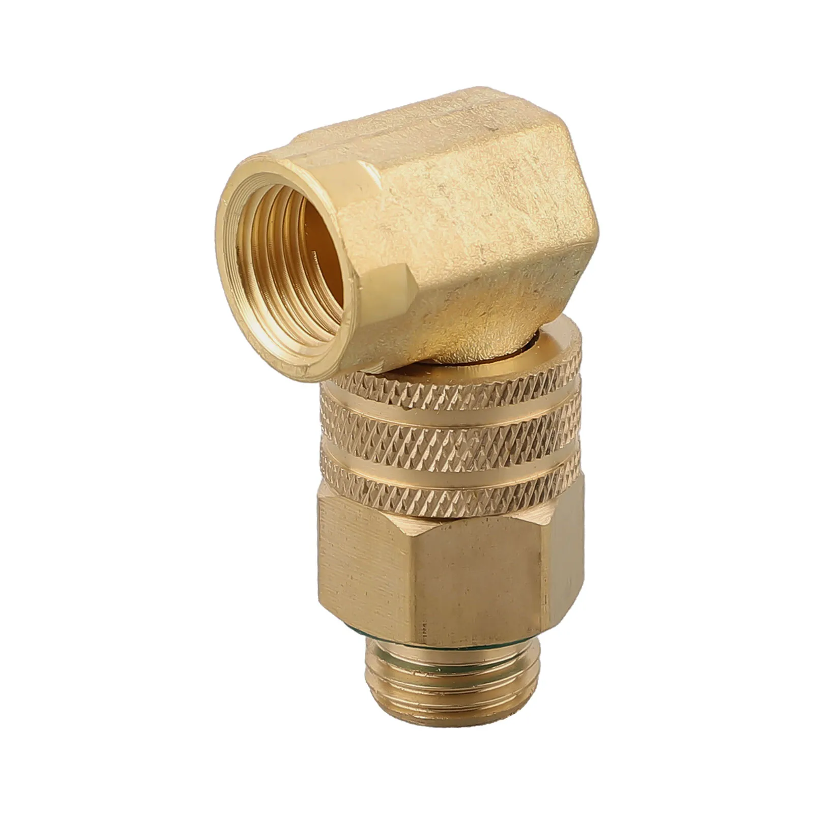 90 Degree Copper Swivel Union for High Pressure Tubing in Medicine Infusion Systems and Agricultural Spraying Machines