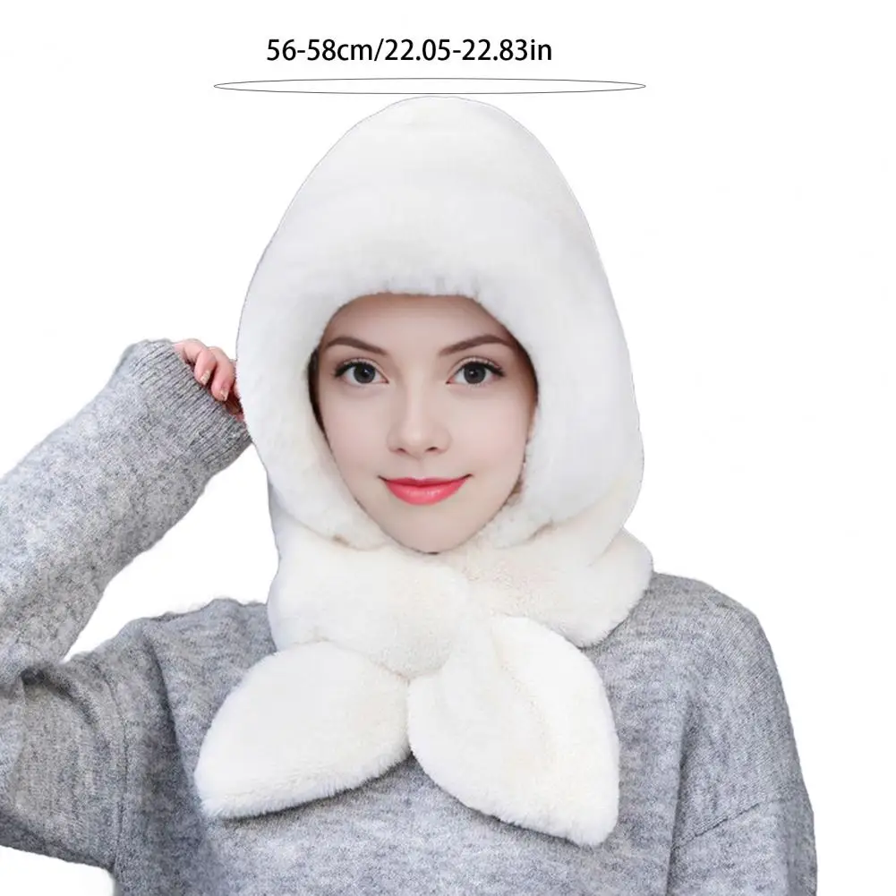 

Women Hat Solid Color Elastic Knitted Warm Winter Hat with Scarf Outdoor Activities Travel Accessories Warm Hat Scarf 2025 New