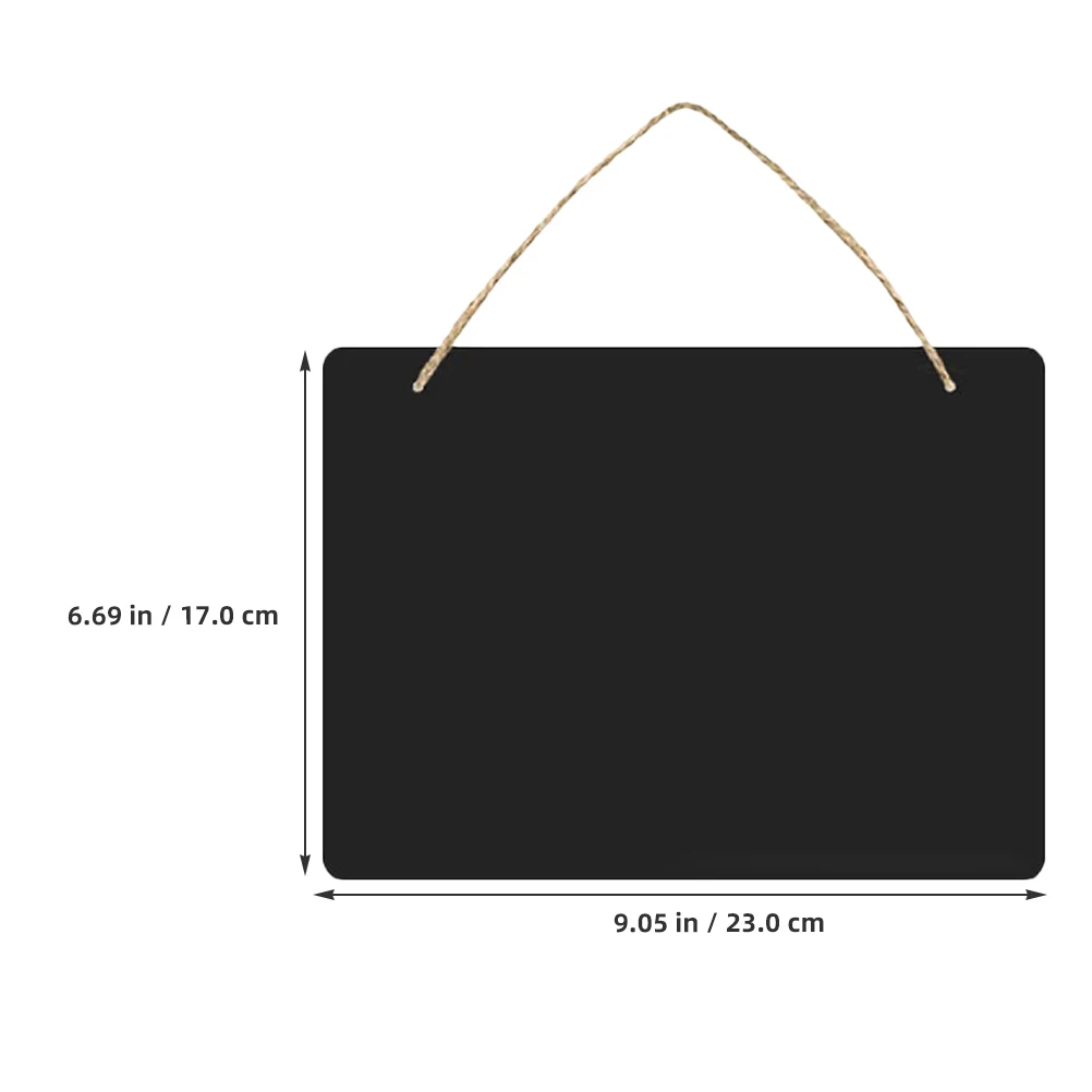 

5pcs Small Message Signs Sign for Indoor Use Wall Hanging Chalkboard Small Chalkboard Shop Mini Blackboard Owner Gifts
