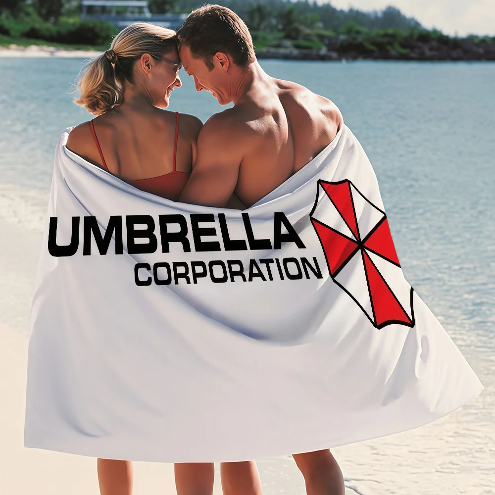 Game R-Resident Leon Kennedy Evil Towel Quick Drying Beach Towels Are Suitable For Swimming Pools Camping Yoga And The Gym