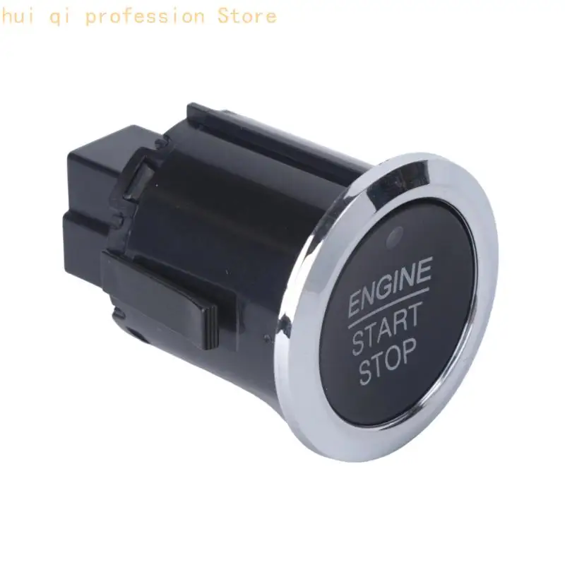 Dashboard Push Starter Button Assembly DG9T14C376ADW for F150 F250 F350 Vehicle Start Repair, Car Engine Start Stop Button H8WE