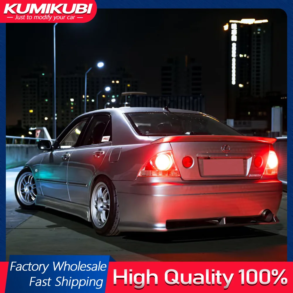 

Ducktail Spoiler for Lexus IS300 IS200 Toyota Altezza 1998-2005 Modified TRD Style Carbon Fiber Rear Boot Trunk Wing