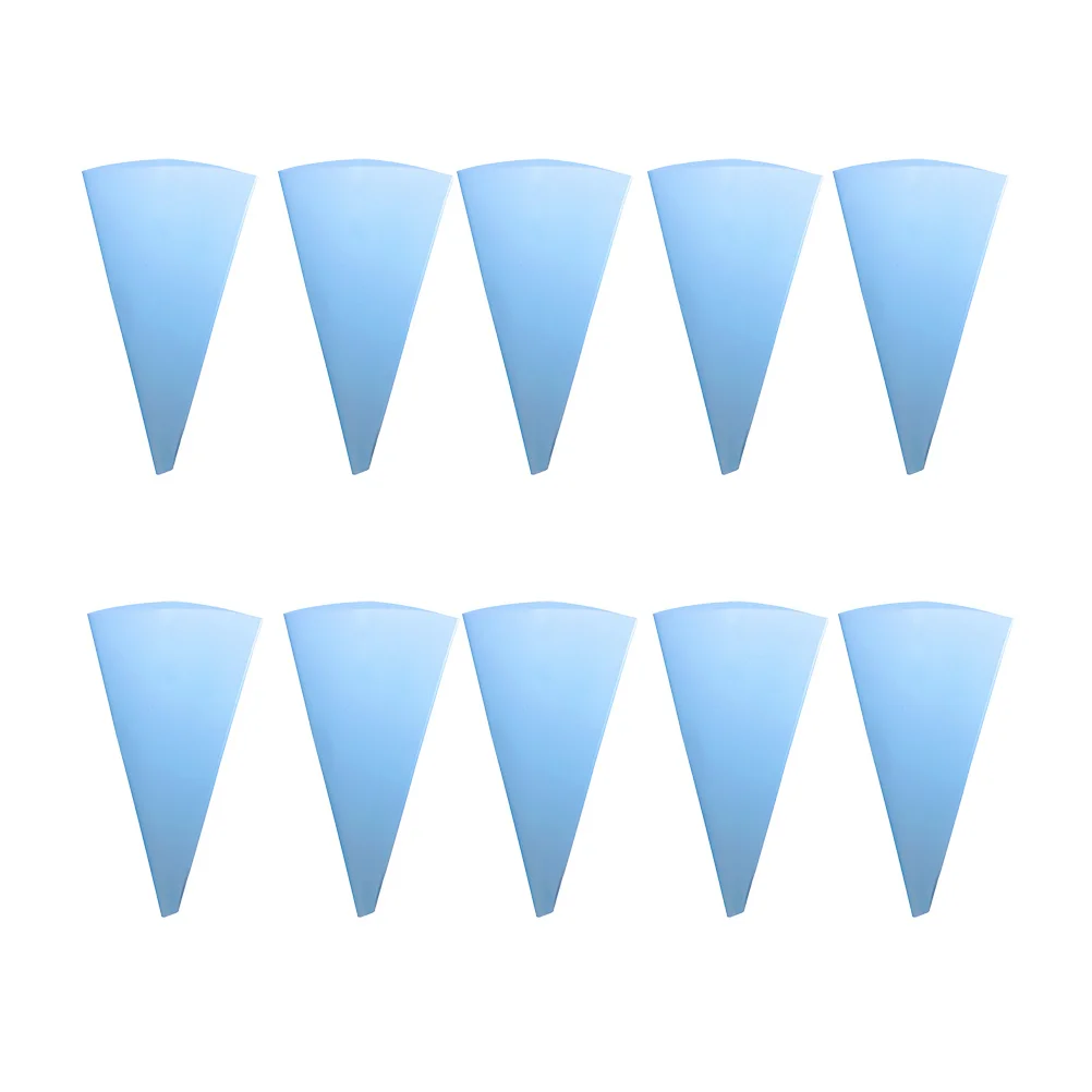 

10Pcs 12 Inches Reusable Pastry Bags Flexible for Cakes Cookies Chocolate Pie Sky-Blue Piping Bags Pastry Bag