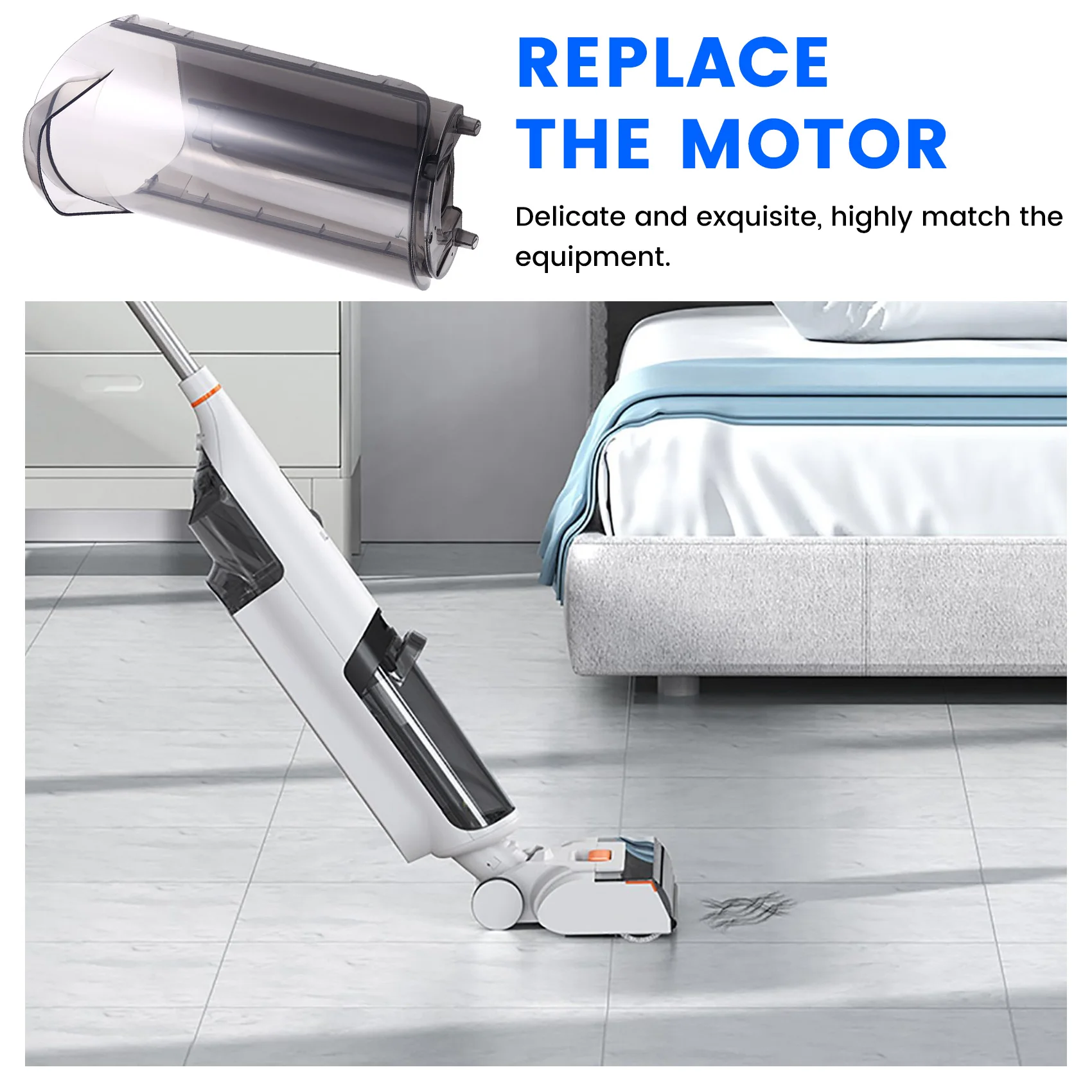 BAAO-ชิ้นส่วนทดแทนถังเก็บน้ำเสียสำหรับเครื่องดูดฝุ่น ILIFE W90-ถังเก็บน้ำสูญญากาศ