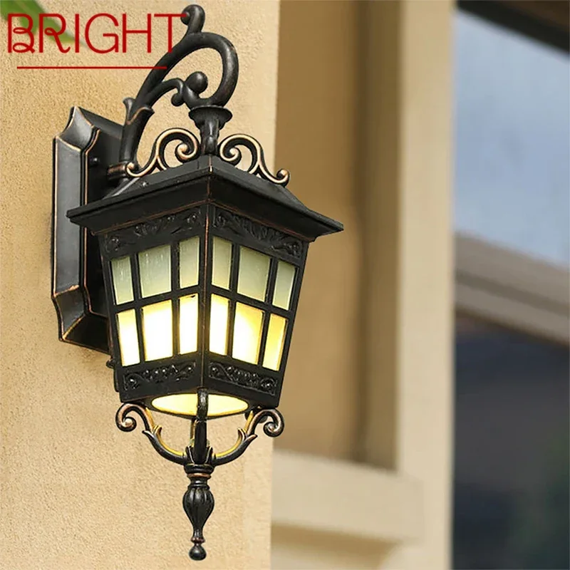 

BRIGHT Contemporary LED Outdoor Wall Lamps Electric Simplicity Waterproof Balcony Hallway Courtyard Villa Gate Hotel