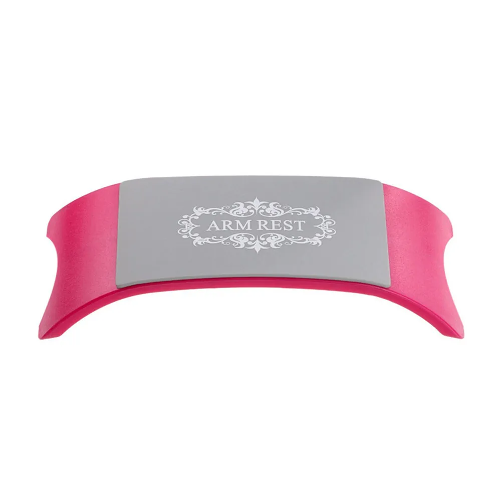 Nail Art Pillow Arm Rest Manicure Cushion for Nail Salon Hand Support Ergonomic Curved Design Firm Wrist Support Easy to