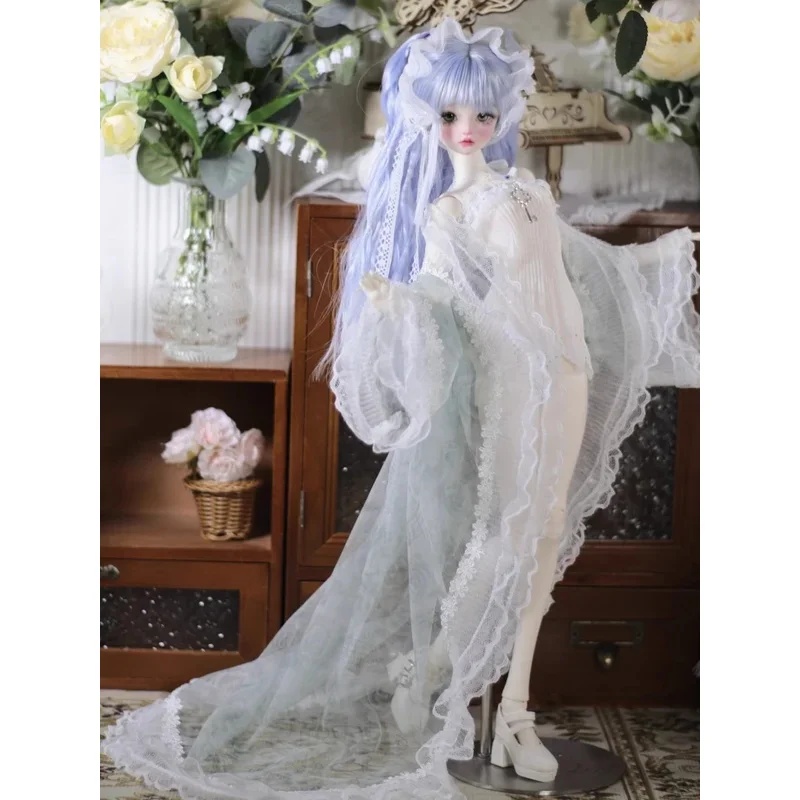 

Комплект одежды для кукол BJD 1/4: белое и черное платье-юбка, длинное платье, наряд для кукол