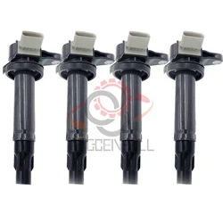 4PCS Ignition Coil For DAIHATSU COPEN MATERIA SIRION TERIOS TOYOTA PASSO SETTE RUSH bB II 2000-12 OE# 19070-B1020 19070B1020