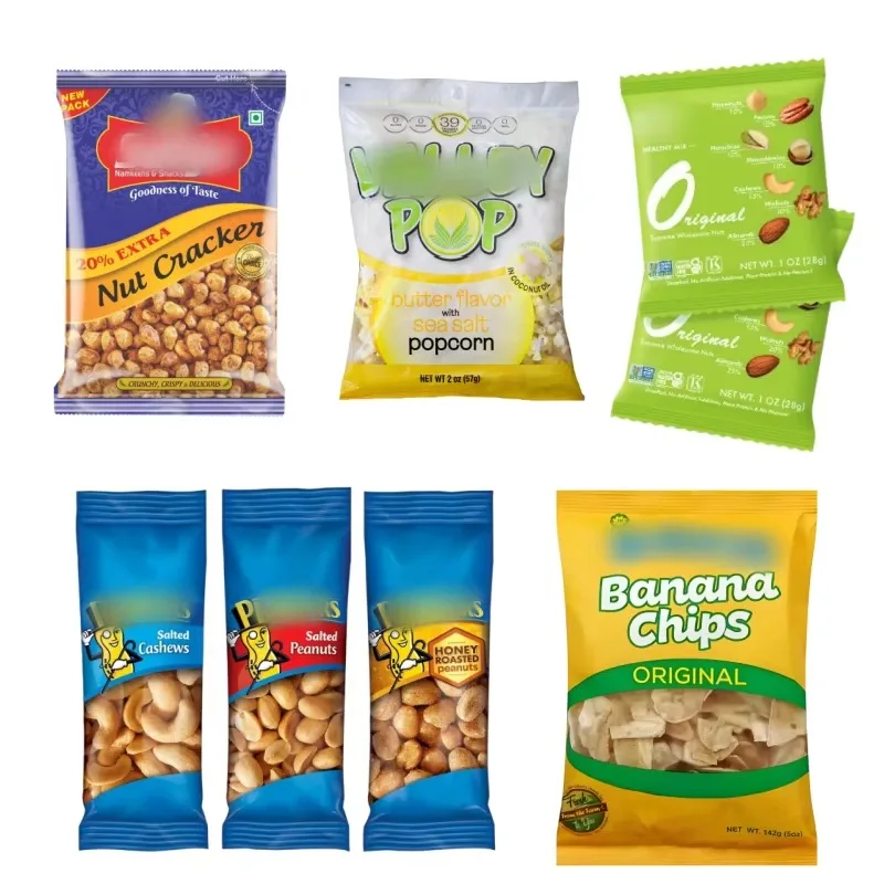 Customized Automatic Mini Doypack Premade Bag Packing Machine Zipper Stand up Pouch for Ice Candy Nut Snack Coffee Commercial