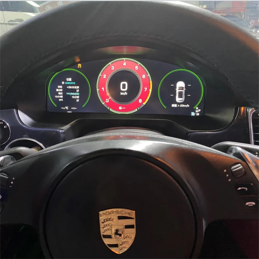 2010-2016 for Porsche Panamera Full LCD Instrument Cluster 12.3inch Wireless CarPlay Compatible Dashboard USB Android 1 Year