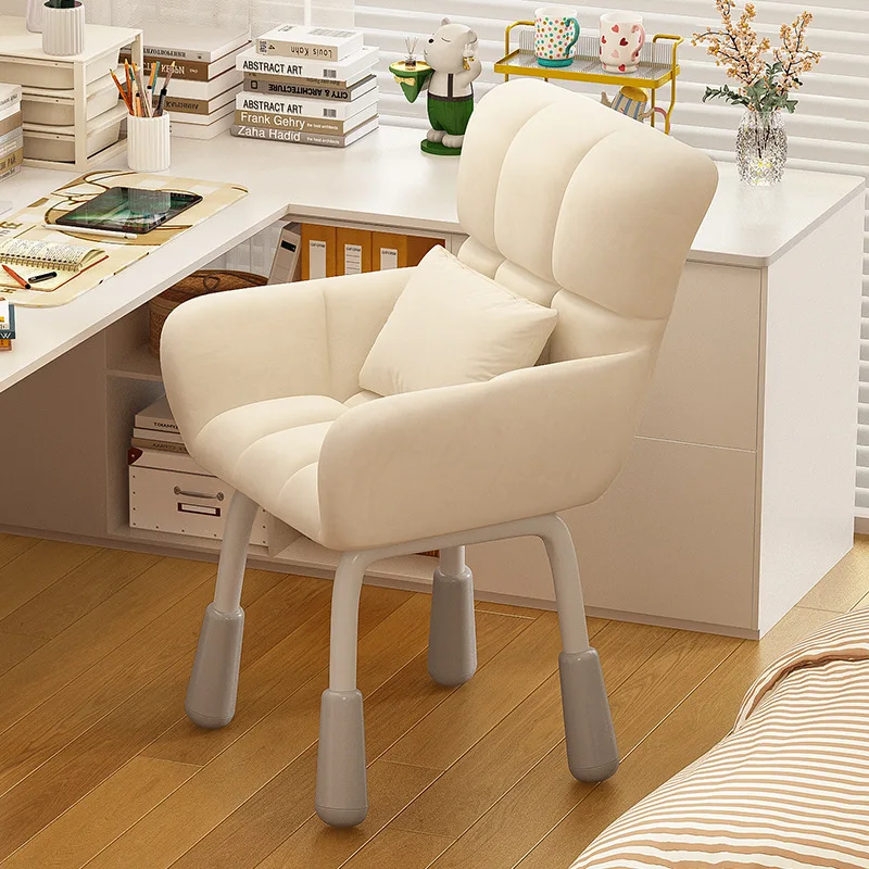 

Makeup stool girls bedroom cream wind household dresser nail salon special chair dormitory study seat