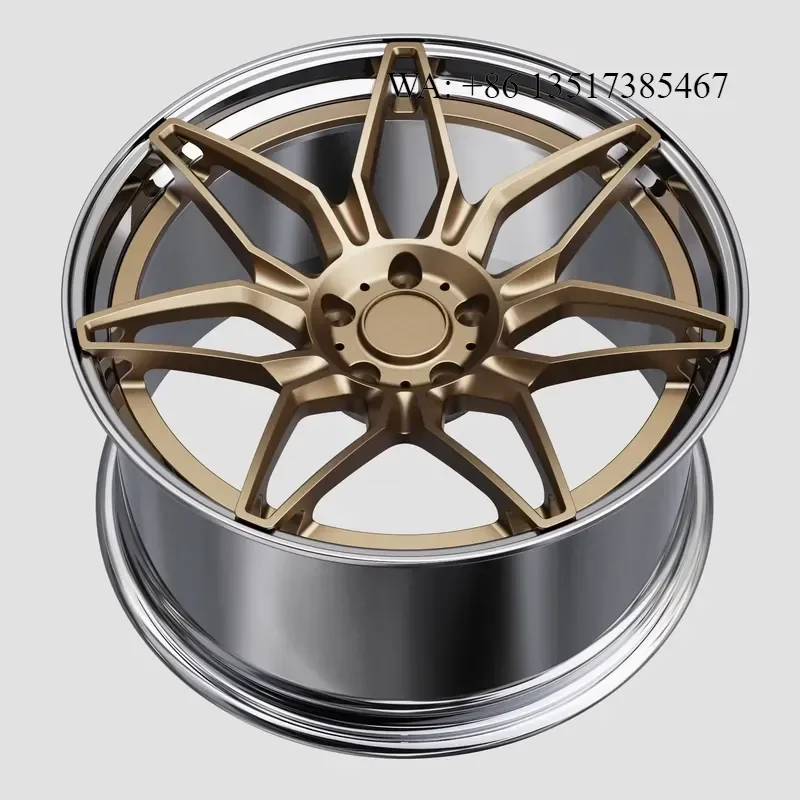 New Arrival 6061 T6 Aluminum Custom Forged Alloy Wheels for Passenger Cars Factory Direct Rim