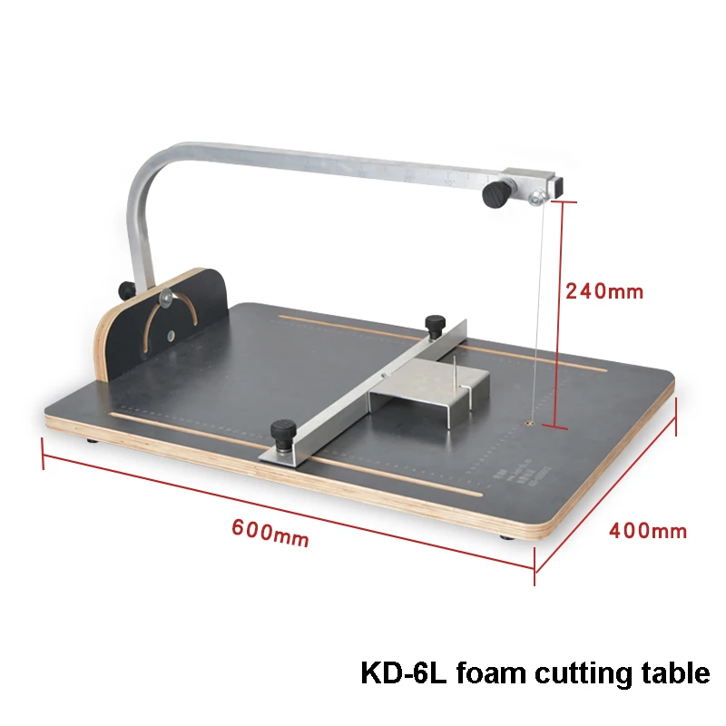 6/6L Electric Heating Wire Cutting Table Board Hot Wire Styrofoam Cutter Heating Tools Electric Foam Cutting Machine 100-240V