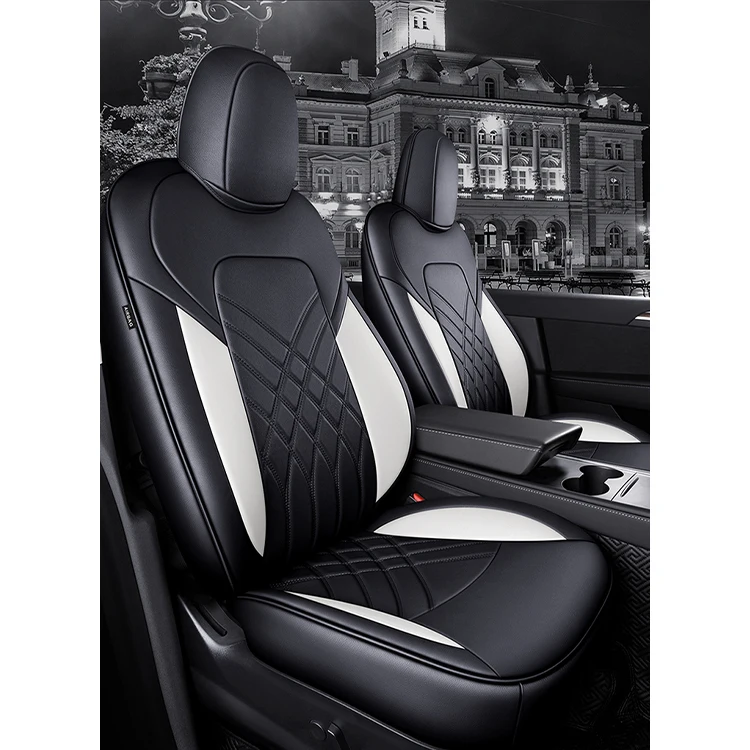 

Hot sale 7-seat car seat cover Napa leather Tesla car model accessories seat cover