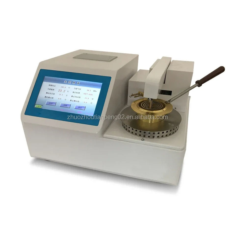 Bitumen Flash Fire Point Tester, Paraffin Oil Flash Point Tester, Cleveland Open Cup Or Close Cup Flash Point Tester