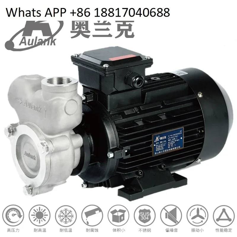 Olankebo cleaning boiler water replenishment temperature control stainless steel high pressure high lift pump WH-33 33U