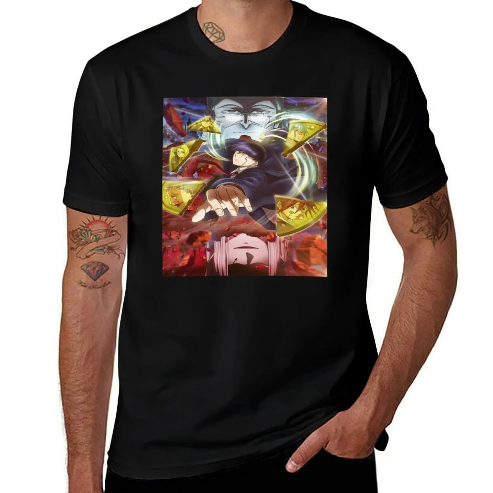 Mashle - Mash Burnedead T-Shirt Summer Casual Loose T-Shirt
