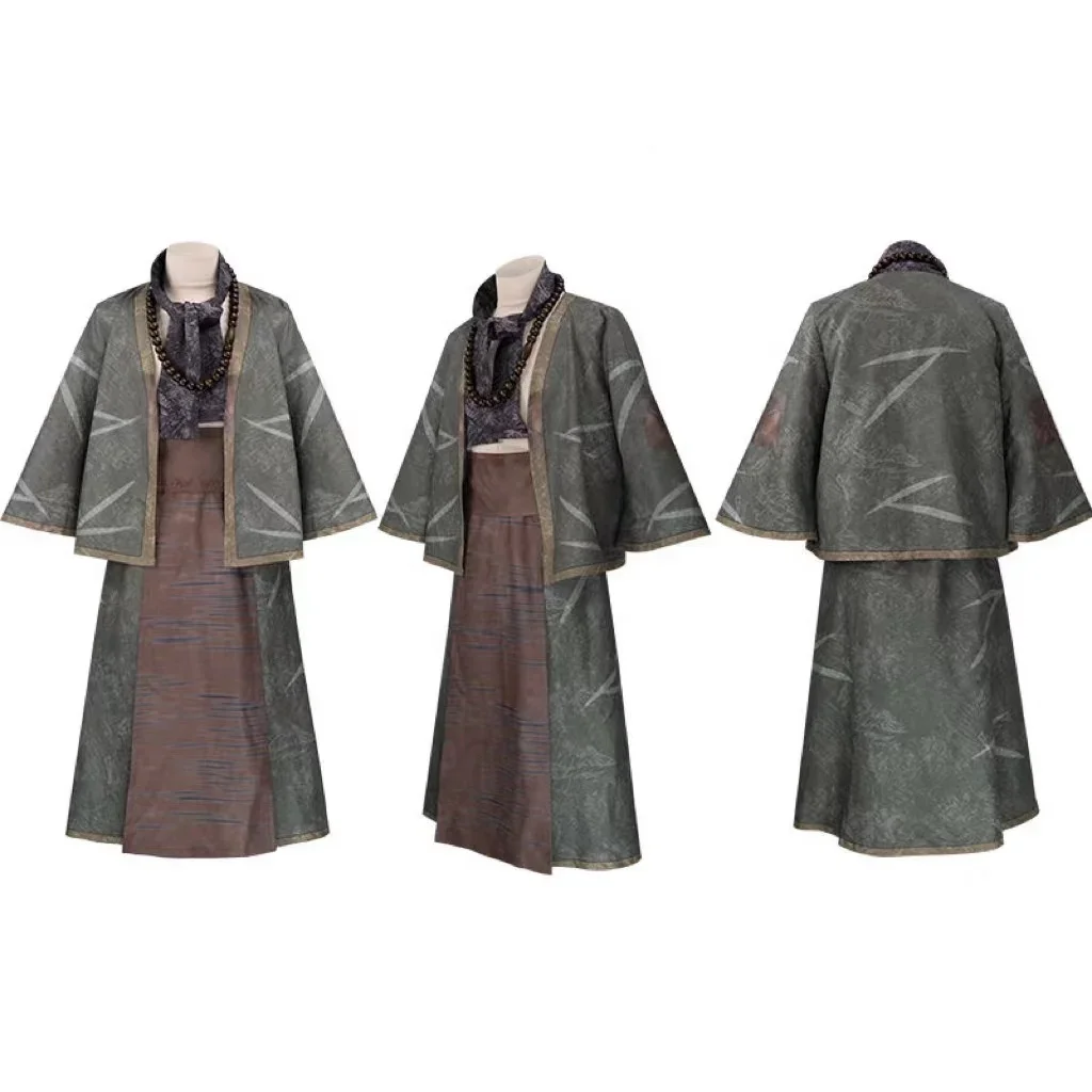 

Chinese Ancient Immortal Hanfu Niche Men Halloween COS Stage Outfitsf Black Fairy Zhubajie Cosplay Costume Classical Traditional