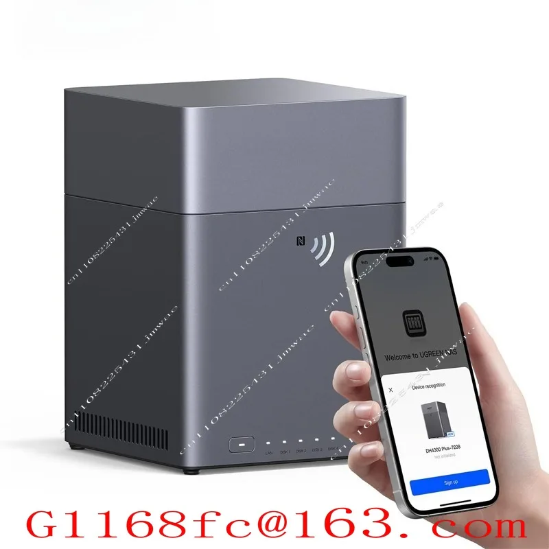 DH4300 Plus 4-bit Desktop NAS Remote Access