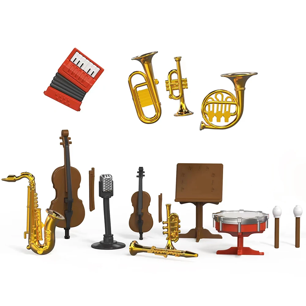 

Saxophone Instrument Set Toys Girl Mini Grand Piano 1 12 Scale Dollhouse Furniture Music Box Scene Accessories Miniature Items