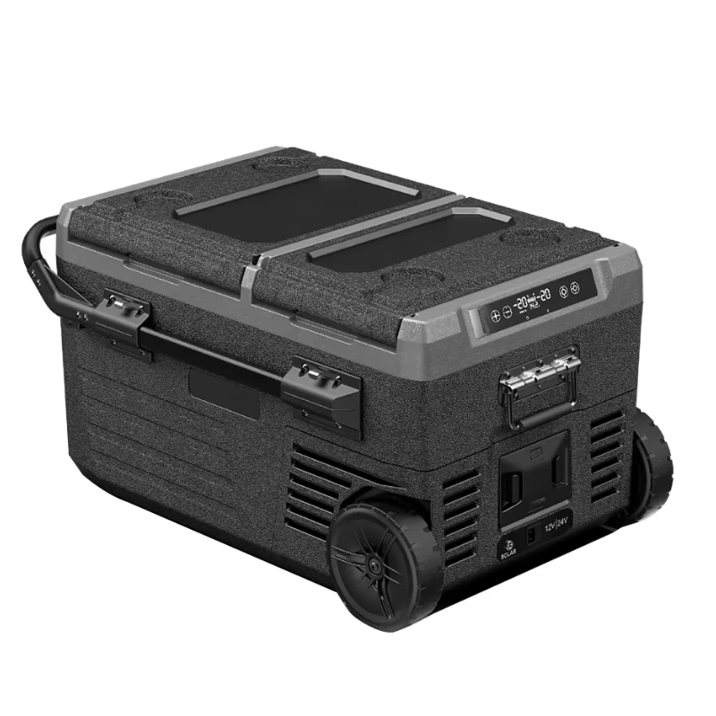 Plug-In Battery Solar Control Systems 35L 45L 55L Vehicle Refrigerator AC.684.170 12V/24V/100-250V Portable Mini Car Fridge