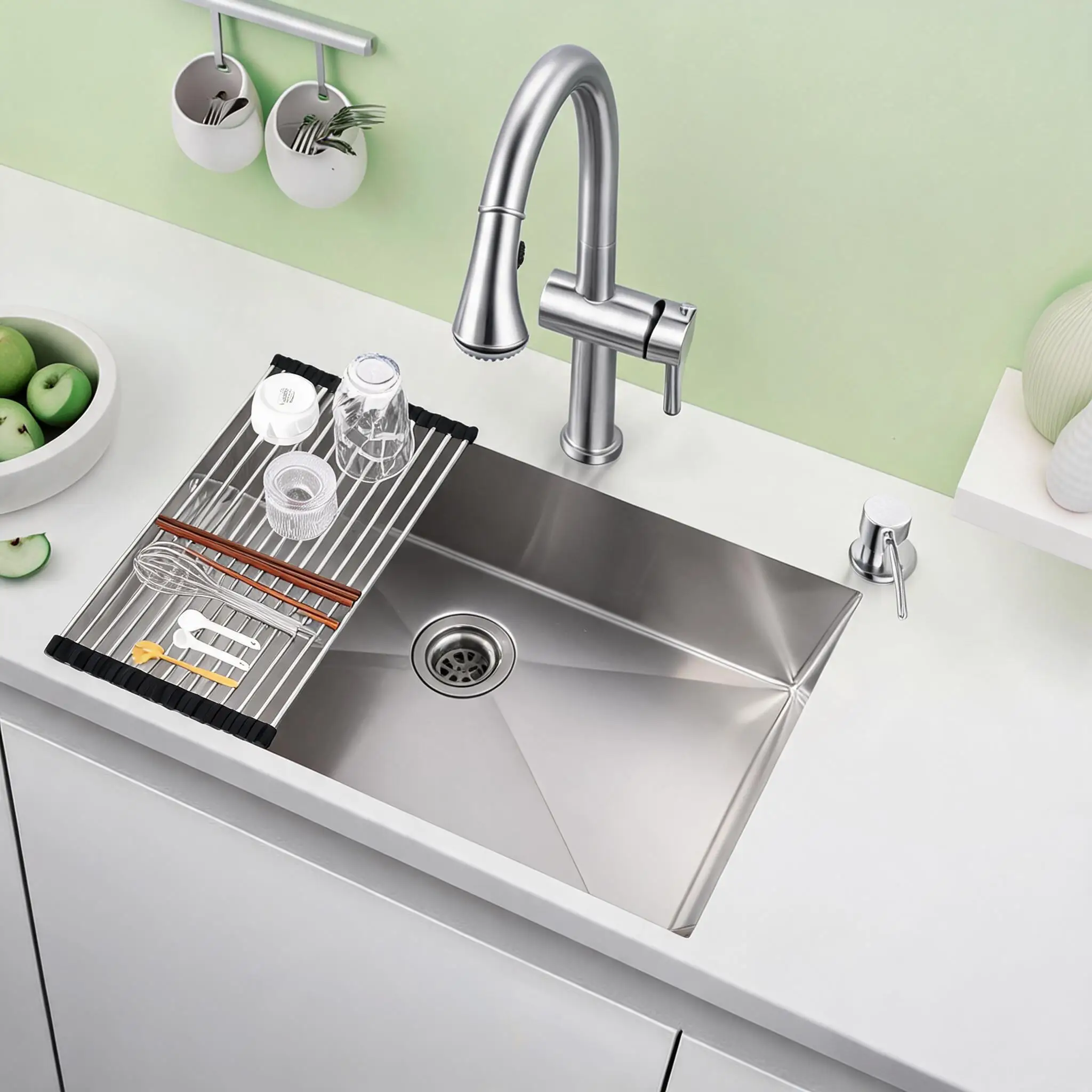 Superior Stainless Steel Kitchen and Bar Basin   Modern Undermount Single Bowl Durable Stylish and Low Noise Ideal for Home Renovation