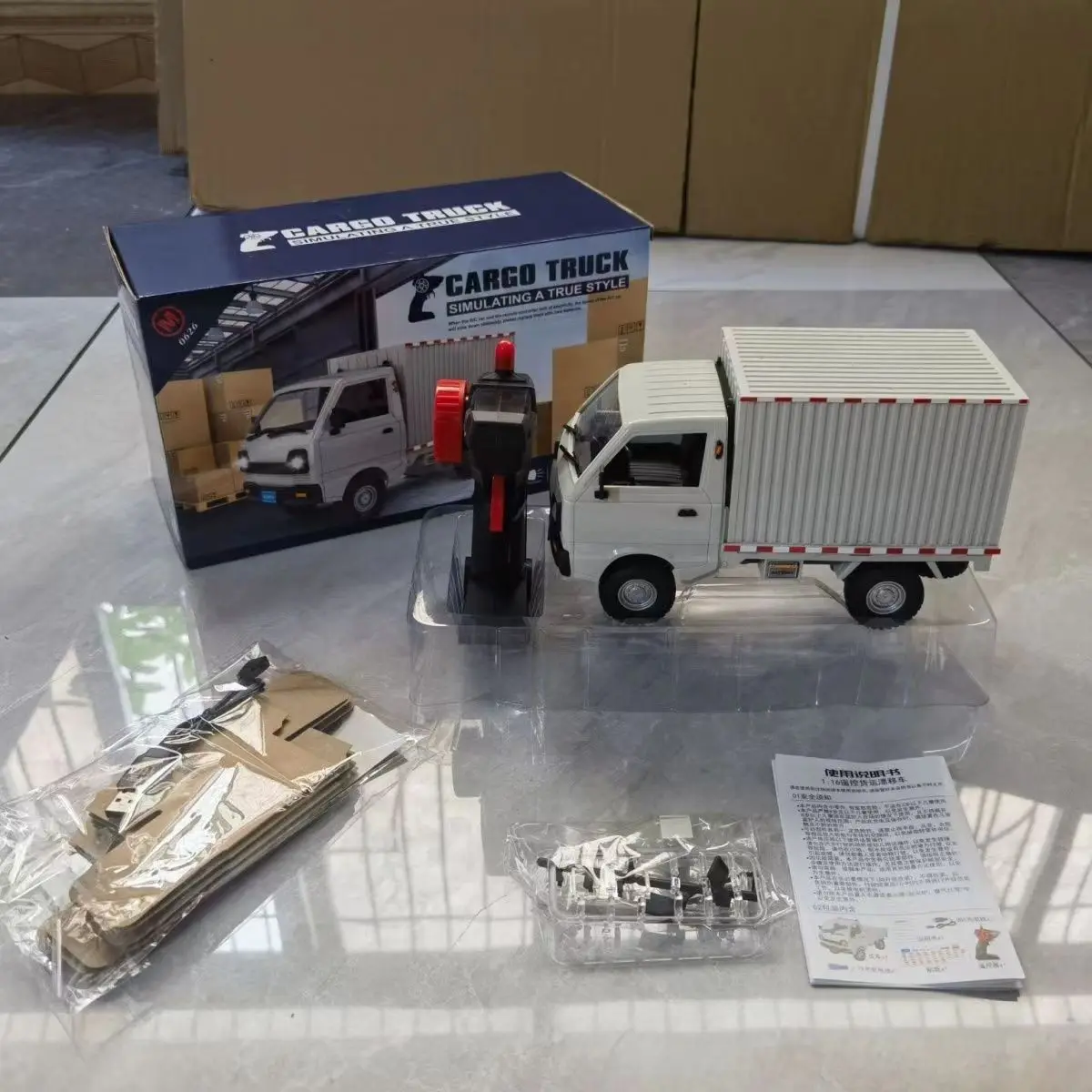 1:10/1:16 No.119A/B Rc Car Simulation Drift Climbing Truck Led Light Cargo Rc Electric Toys Remote Control Car Model Gift