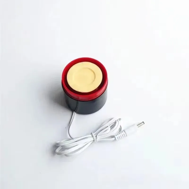 Mini bocina de sirena fuerte con Cable de 72mm, 120dB, sistema de alarma de sonido de seguridad para el hogar, protección DC12V