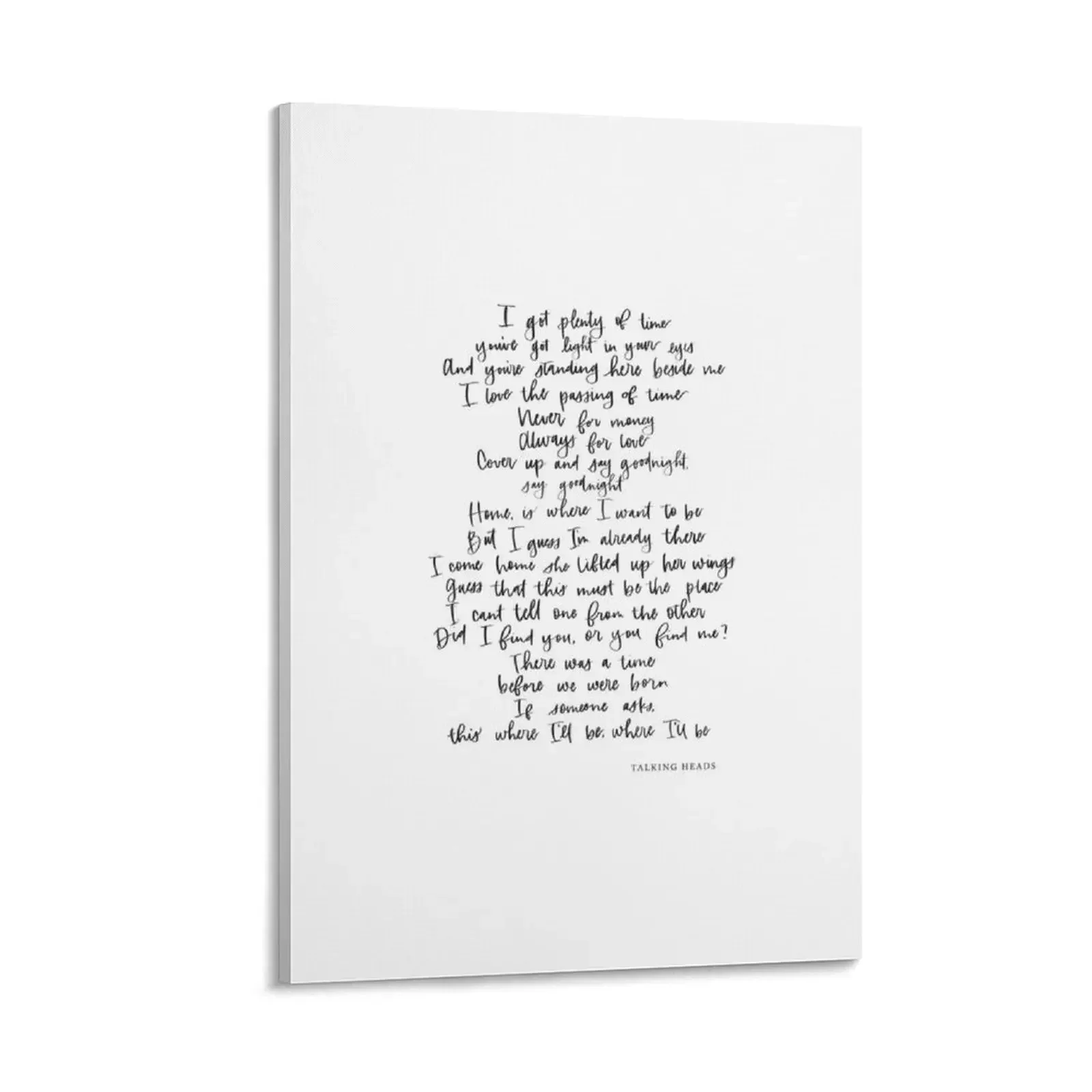 

This Must Be The Place (Home) Canvas Painting wall decoration painting wallpapers home decor posters for room