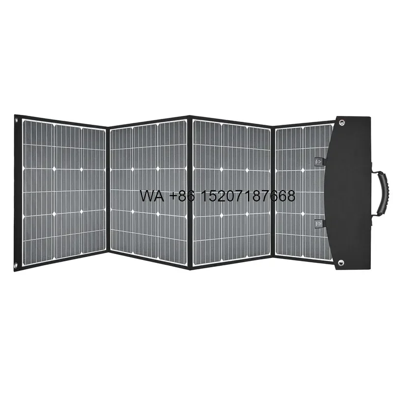 Wmwmnu for OEM Waterproof Flexible Solar Panel Fast Charging High Efficiency Foldable Portable Solar Power for Outdoor