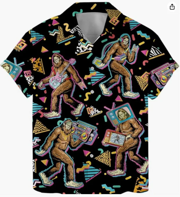 Creative Blackboard Math Formula 3D Print Summer Men's Short-Sleeve Shirt Fun Beach Shirt Loose Casual Quick-Drying Shirt
