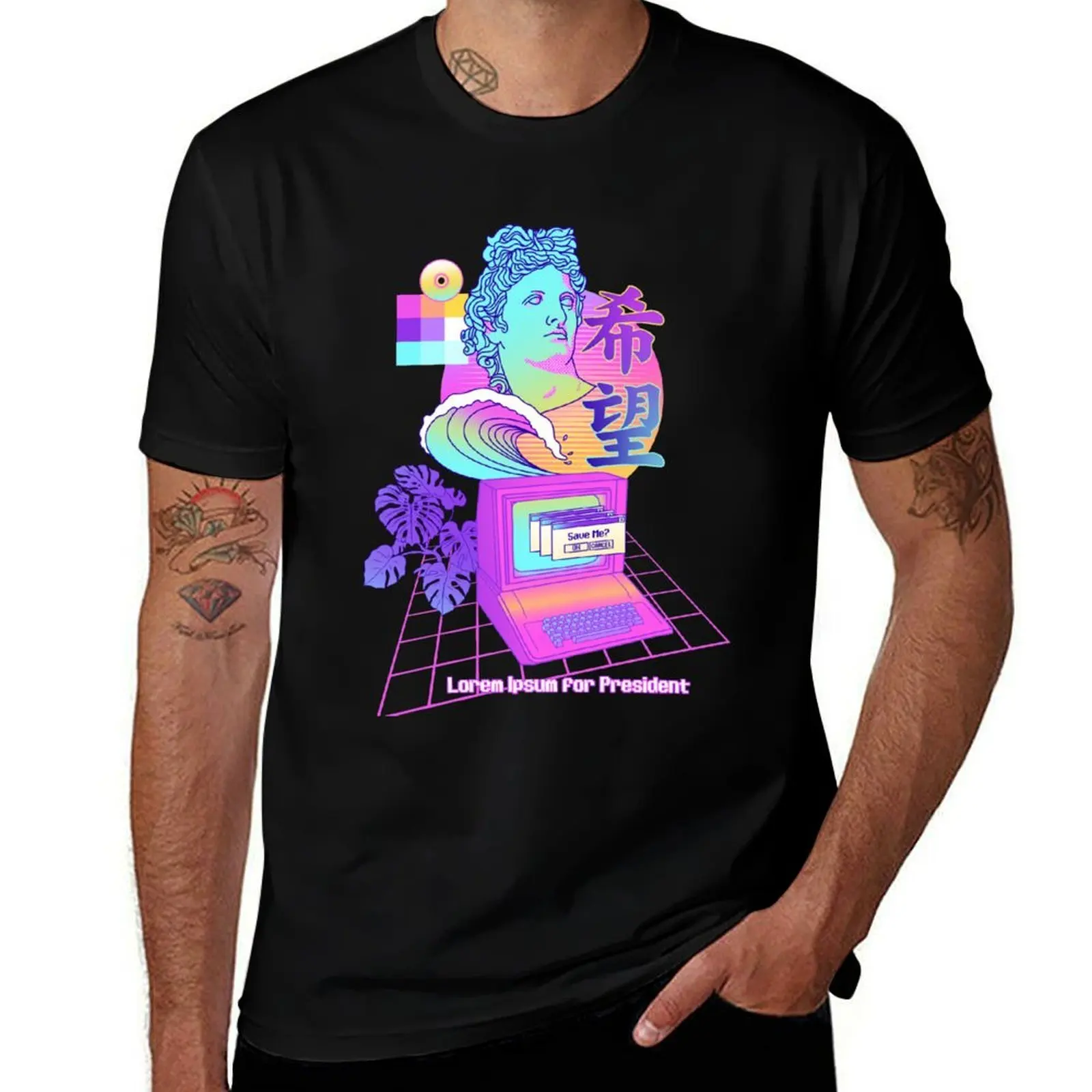 

Lorem Ipsum for President T-Shirt quick drying summer tops topping man clothes sweat shirts, men