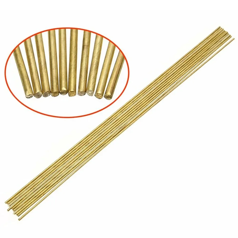 

20pcs Brass Welding Rods Supplies For Brazing Copper Brass Welding Wire Brazing Rods With Low Temperature Welding Rod 1.6*250mm