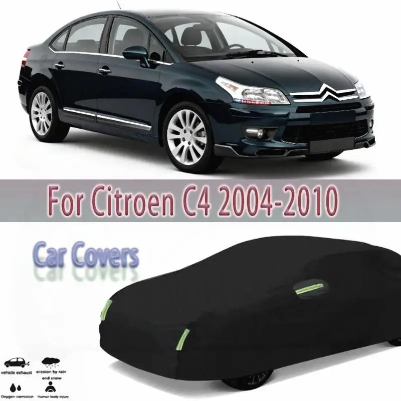 

Для наружной защиты от снега, солнцезащитный козырек, водонепроницаемый, пылезащитный для Citroen C4 2004 2010, автомобильные чехлы