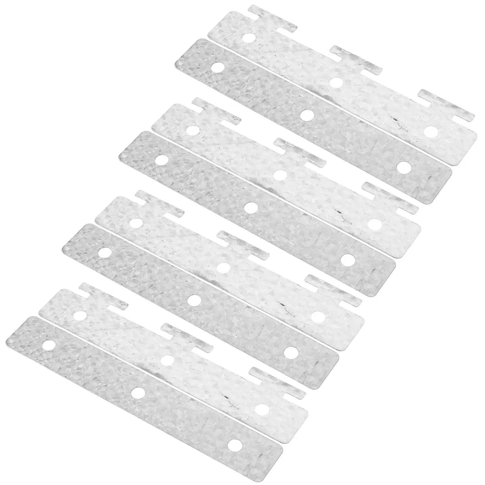 

5Pcs Universal Mount Bracket for Strip Curtain Easy Install Plastic Curtain Hanger Reliable Precision Hardware