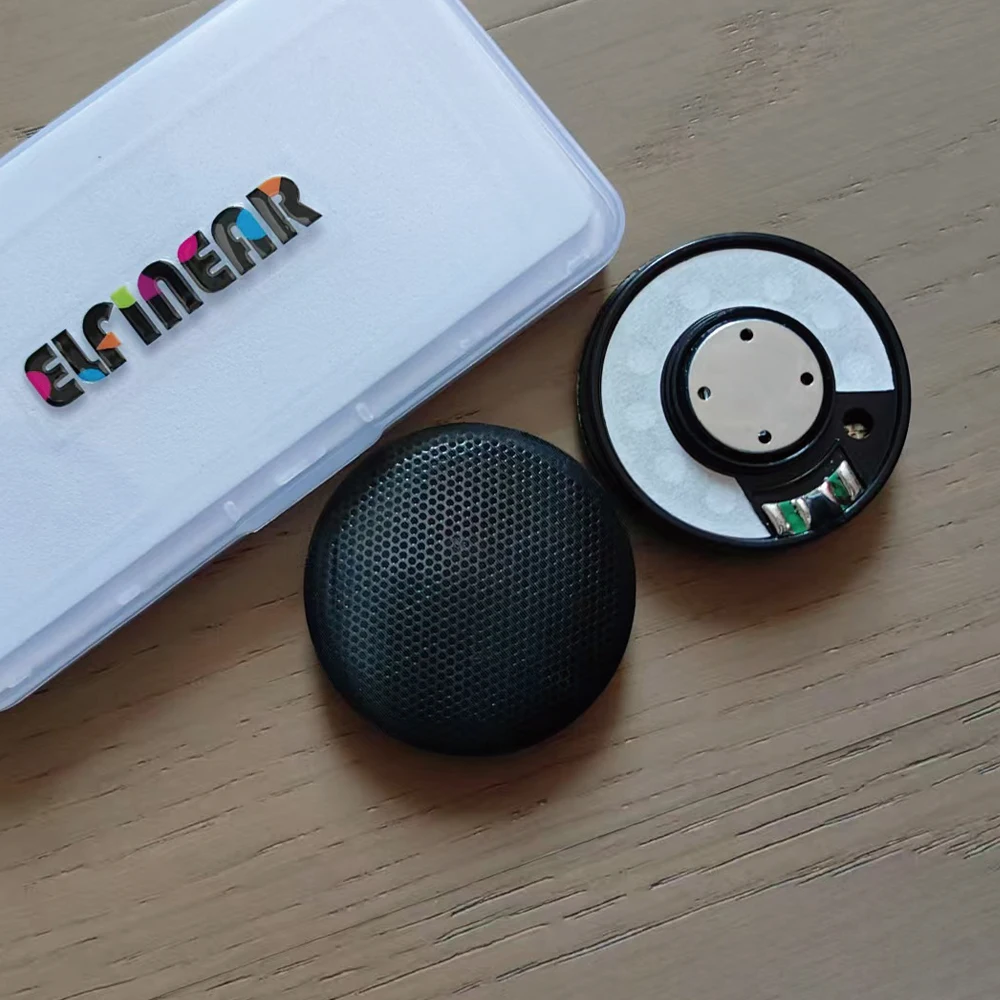 ELFINEAR 1 par de controladores de auriculares de grafeno de 50 mm: diafragma de 50 mm, audio de alta resolución y durabilidad mejorada para producción musical