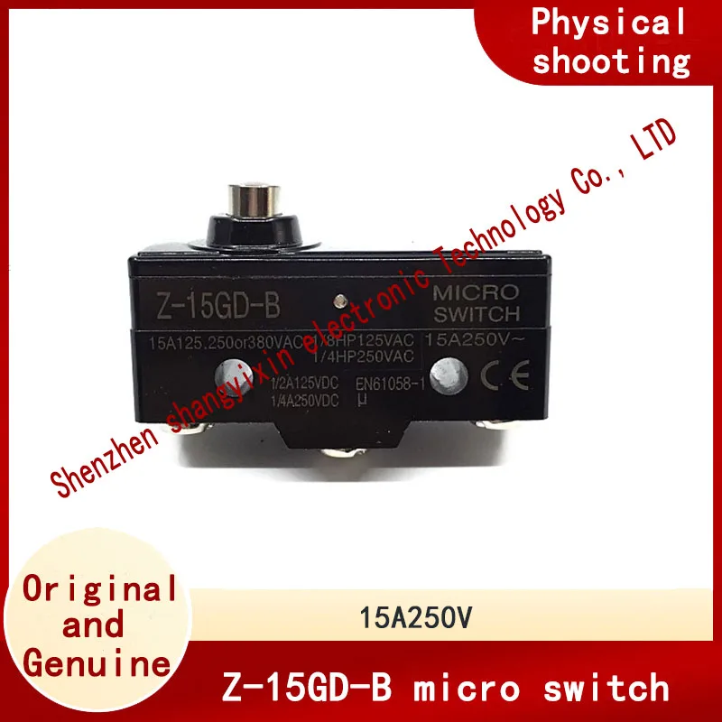 Travel limit switch Z-15GD-B micro switch Elevator alarm brake detection switch silver contact 15A250V