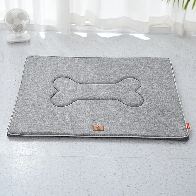 Waterproof Dog Bed Oxford Fabric Pet Bed Mats for Small Medium Large Dogs Cats All Season Fluffy Soft Pet Sleeping Accessories - view 6