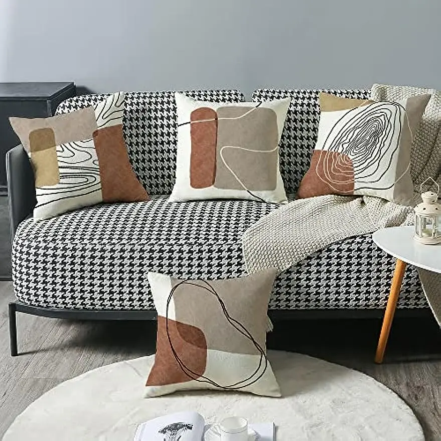 Throw pillowcase bohemian pillowcase modern geometric abstract decorative cushion cover sofa home décor
