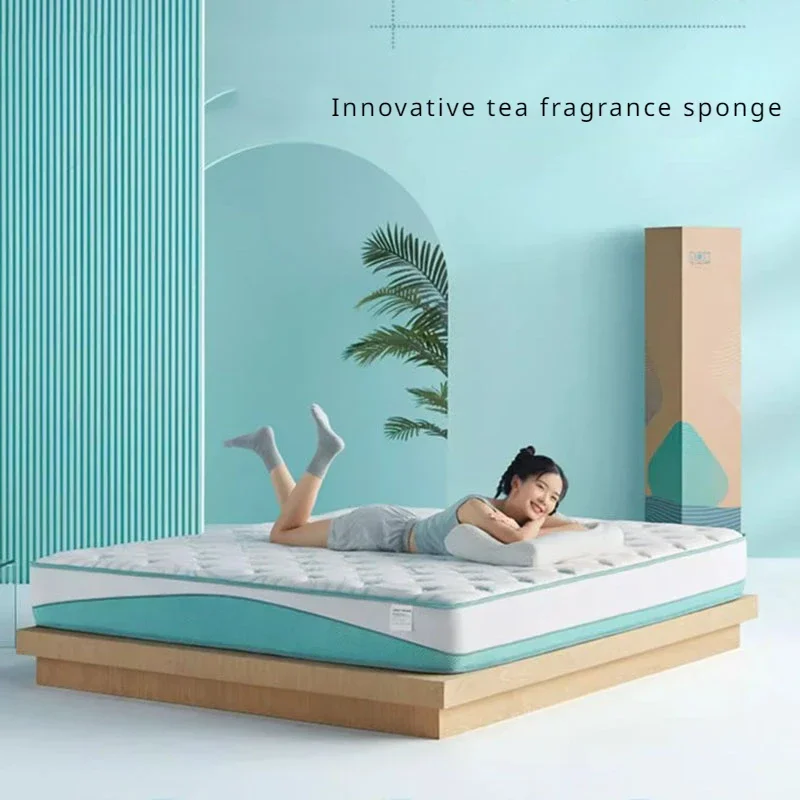 

Floor High Quality Mattresses Spring In A Box Cozy Bedroom Memory Foam Mattress Foldable Sleep Colchon Matrimonial Furniture