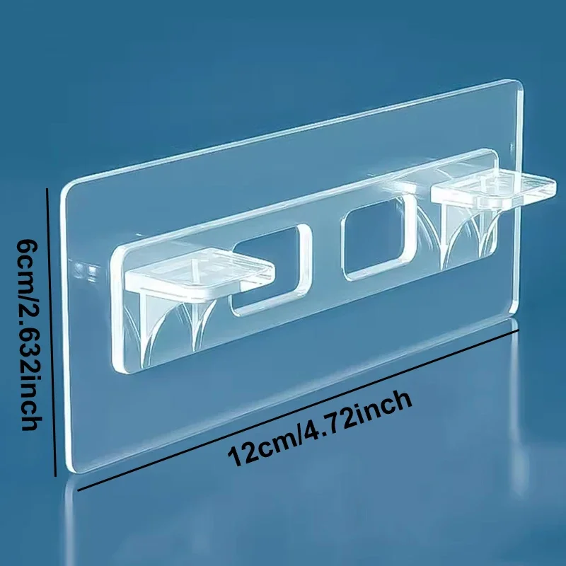 6/12pcs Wardrobe Divider Brackets Non-Marking Sticky Kitchen Cabinet Divider Brackets Anti-Side Slip Layer Support Brackets